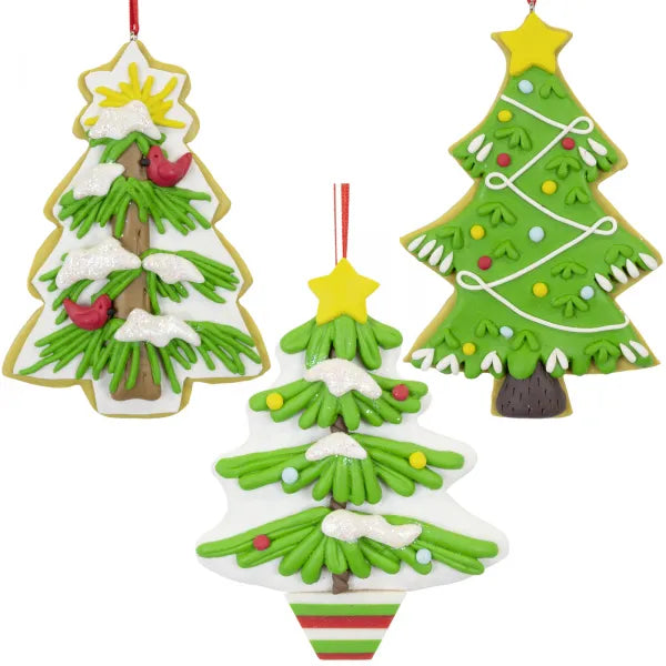 Kersthanger Christmas Paradise - Kerstboom groen vogeltjes
