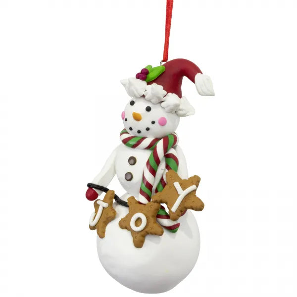 Kersthanger Christmas Paradise - Sneeuwpop 3D slinger