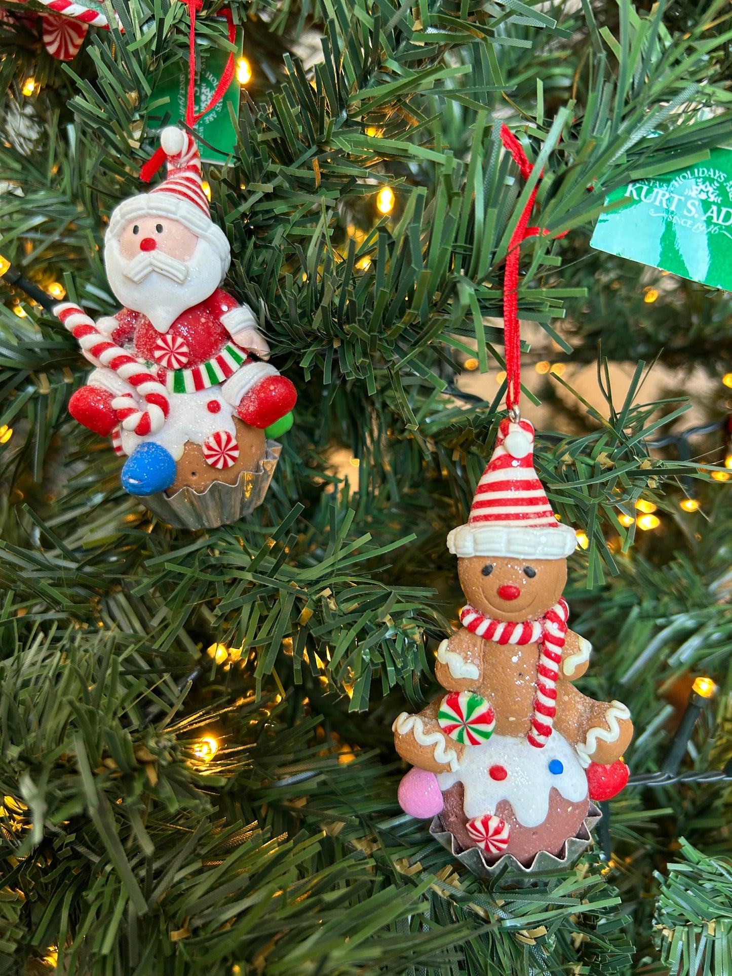 Kurt S. Adler Christmas pendant - Cupcake Gingerbread