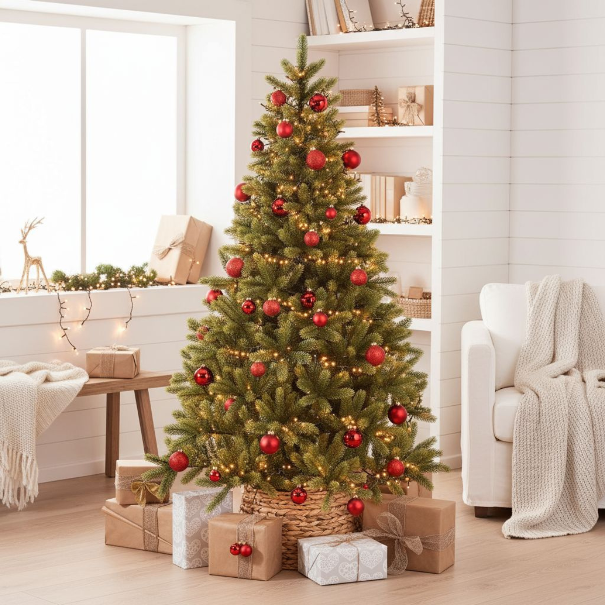 Nagoya X-Mas Tree Green Tips 1448 - H210Xd115Cm