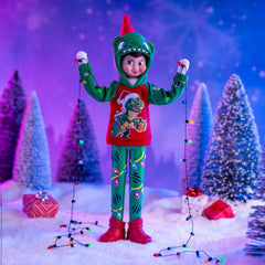 Elf on the Shelf dinosauris dino outfit met Magifreez