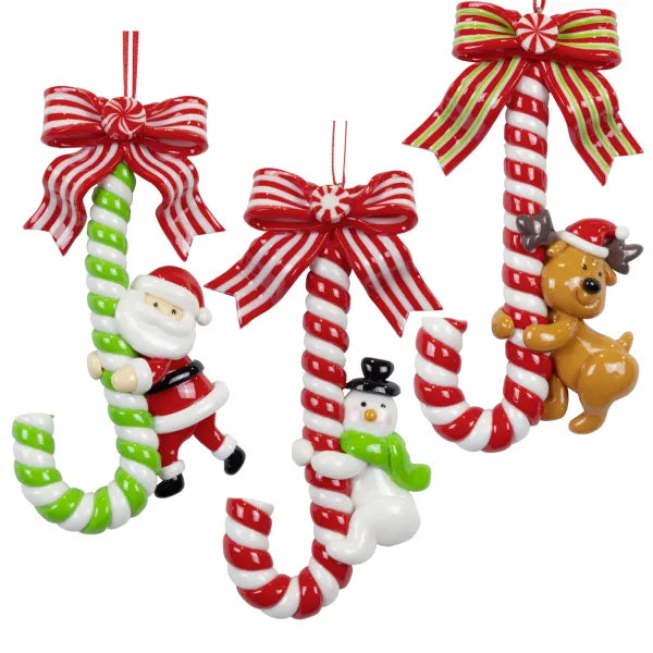 Kersthanger Christmas Paradise - Zuurstok rendier