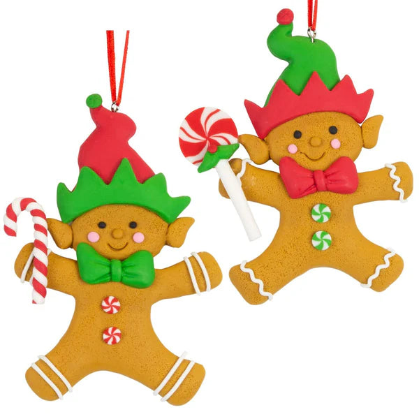 Gingerbread elf - lolly