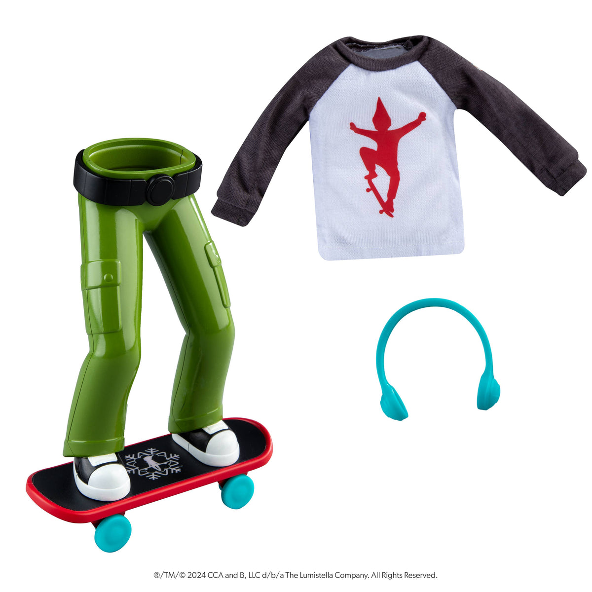 Elf on the Shelf - MagiFreez® skateboard