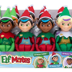 Elf on the shelf Mates - Chef zwart haar