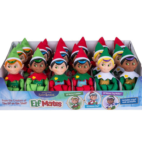 Elf on the shelf Mates - Speelgoedmaker zwart haar*