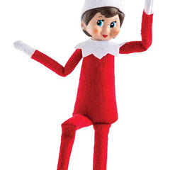 Elf on the shelf boek en pop meisje Nederlands - scout elf - poseable elf - nieuwe elf on the shelf