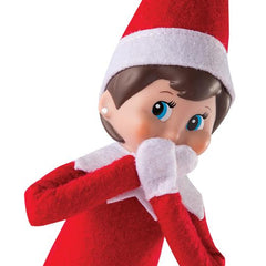 Elf on the shelf boek en pop meisje Nederlands - scout elf - poseable elf - nieuwe elf on the shelf