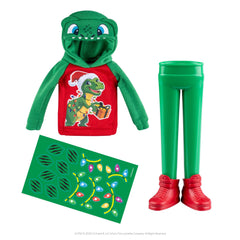 Elf on the Shelf dinosauris dino outfit met Magifreez