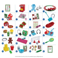 Elf on the Shelf 24 dagen ideeën kit - 70 losse onderdelen