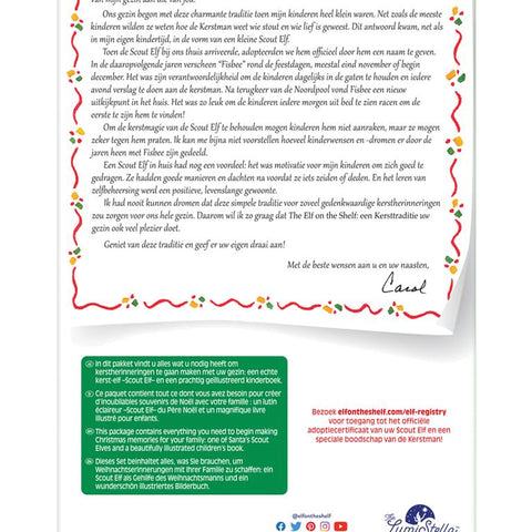 Elf on the shelf boek Nederlands - scout elf