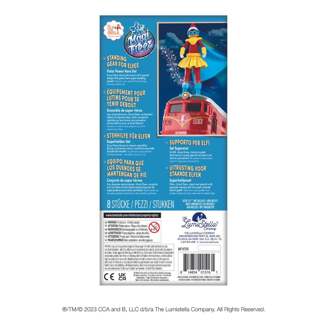 Elf on the shelf - Magic freeze superheld 