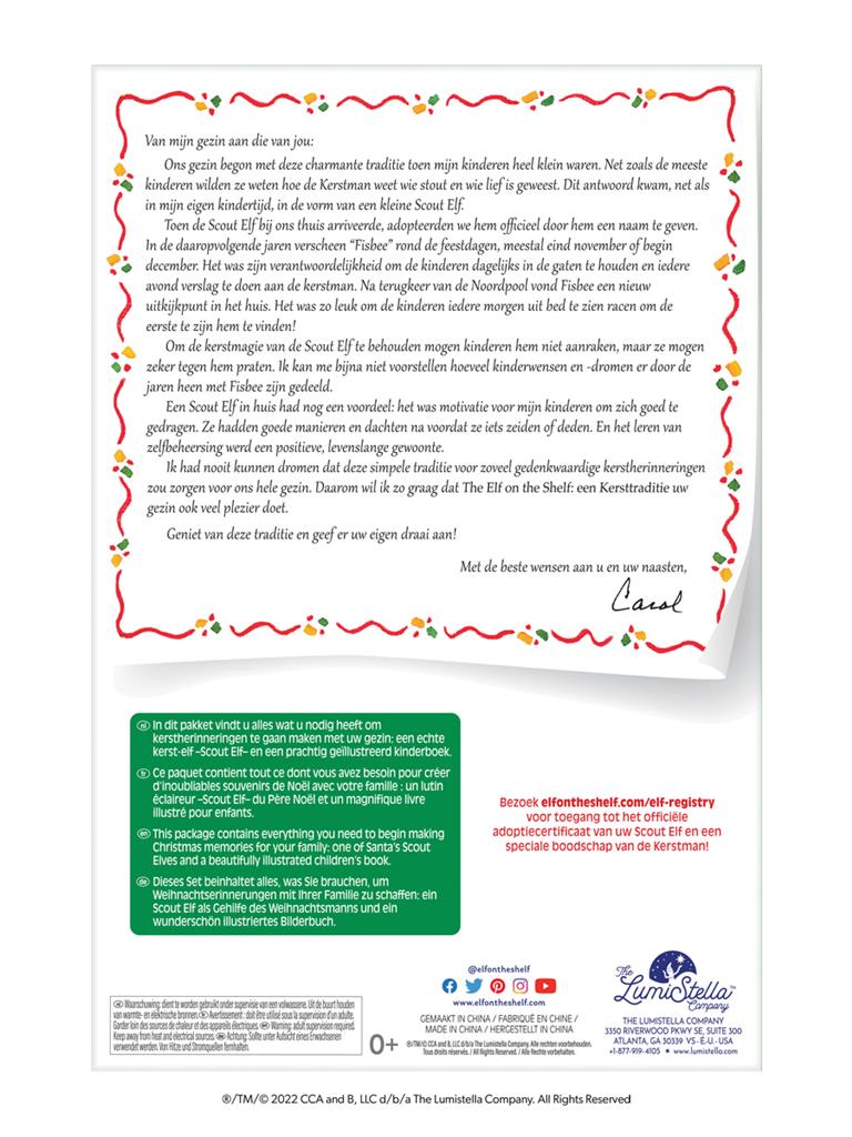 Elf on the shelf boek Nederlands