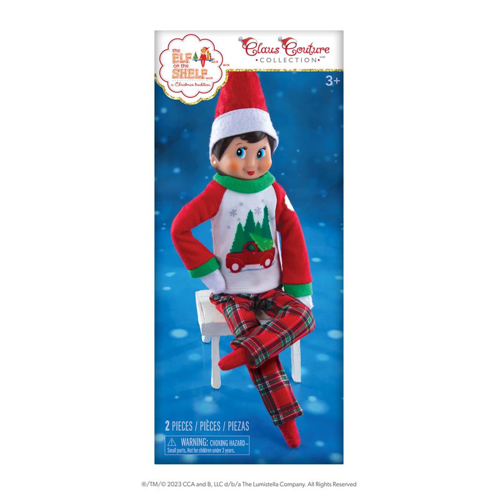 Elf on the shelf pyjama
