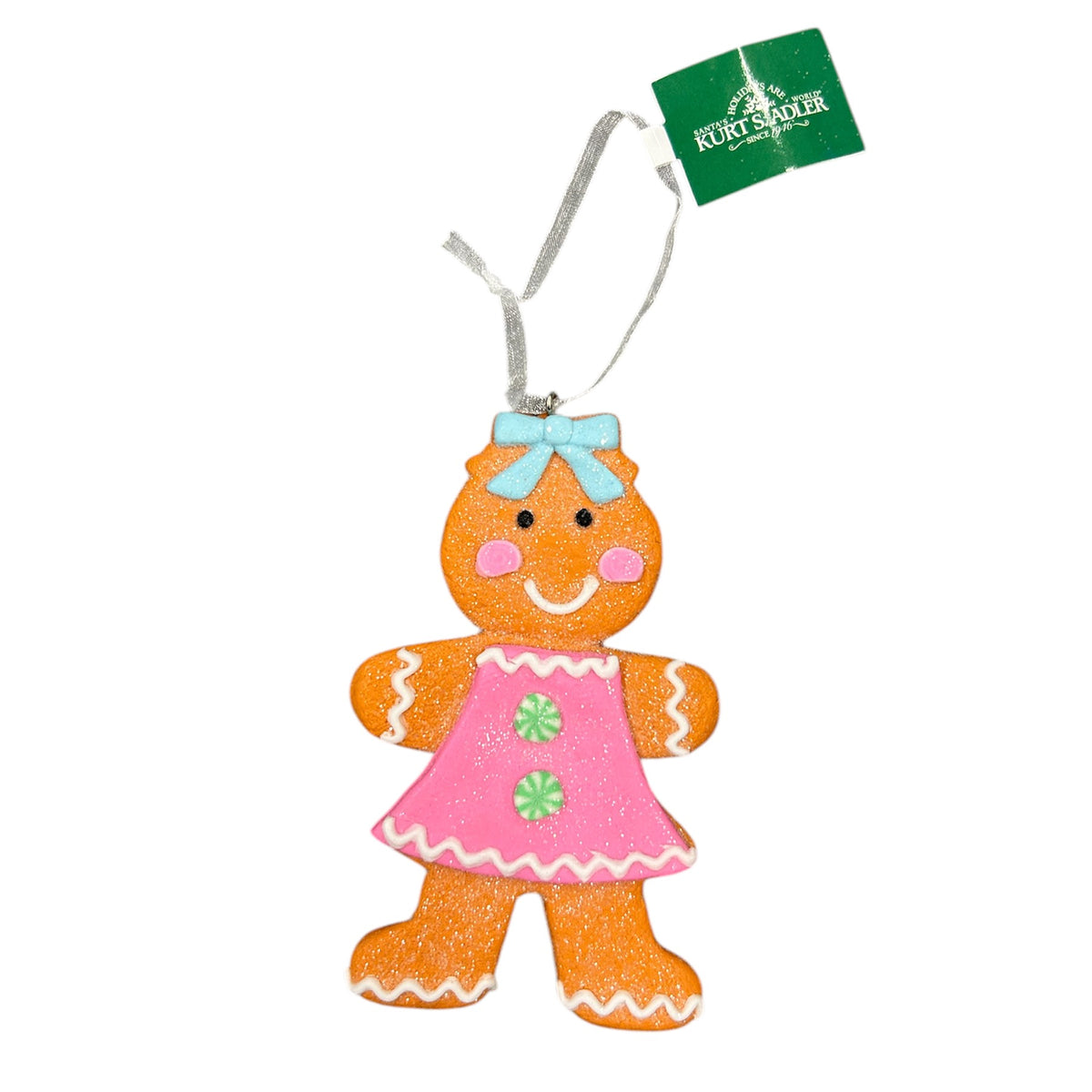 Kurt S. Adler - Gingerbread roze jurk