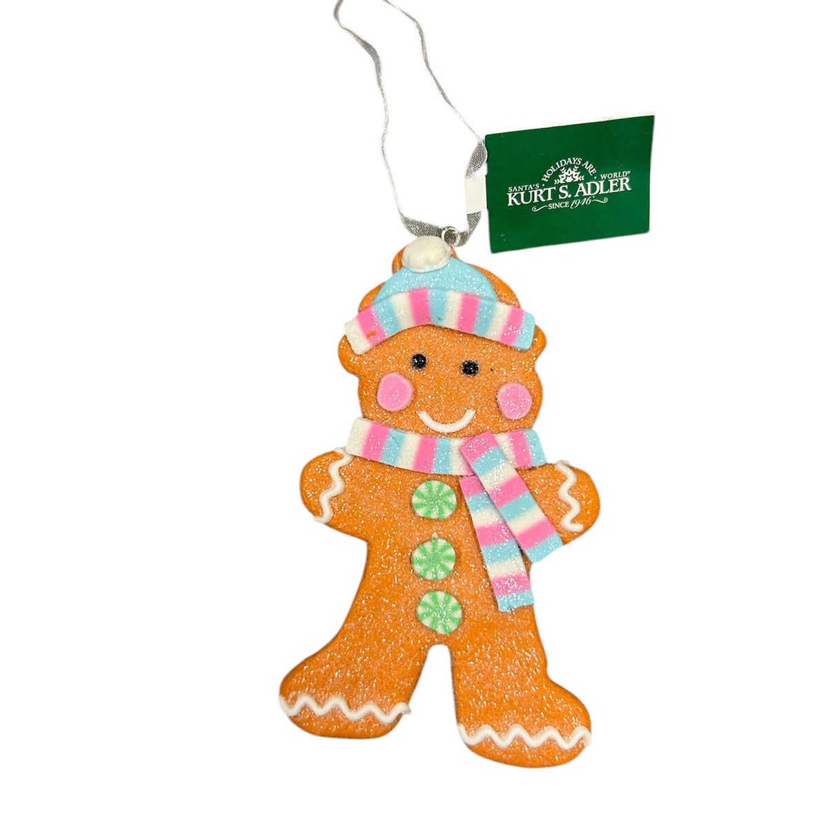 Kurt S. Adler - Gingerbread blauwe muts