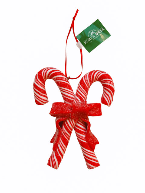 Kurt S. Adler kersthanger - Gekruiste zuurstokken