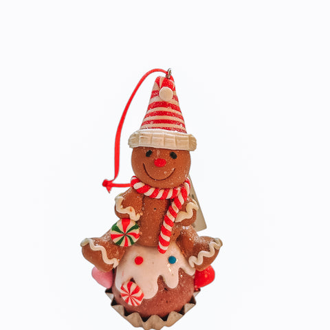 Kurt S. Adler kersthanger - Cupcake Gingerbread