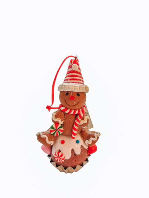 Kurt S. Adler kersthanger - Cupcake Gingerbread