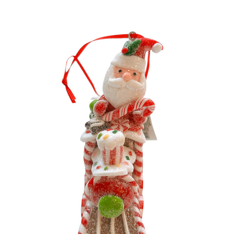 Kurt S. Adler kersthanger - Trein Kerstman groot