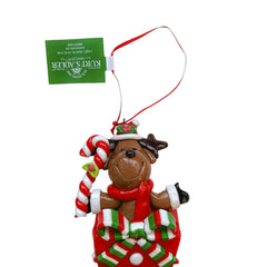 Kurt S. Adler kersthanger - Cadeau rendier