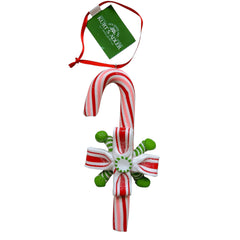 Kurt S. Adler kersthanger - Peppermint zuurstok roze/rood
