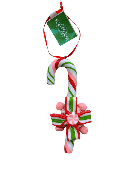 Kurt S. Adler kersthanger - Peppermint zuurstok rood/groen