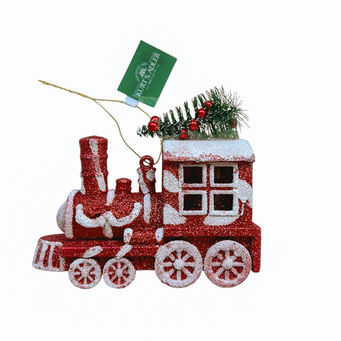 Kurt S. Adler kersthanger - Kersttrein peppermint gestreept