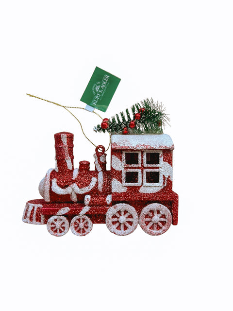 Kurt S. Adler kersthanger - Kersttrein peppermint gestreept