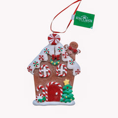 Kersthanger Kurt S. Adler - Huisje Gingerbread