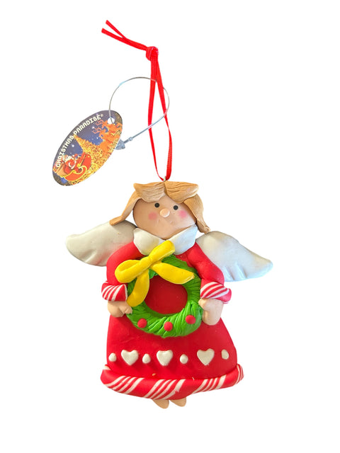 Engel 2D - kerstkrans