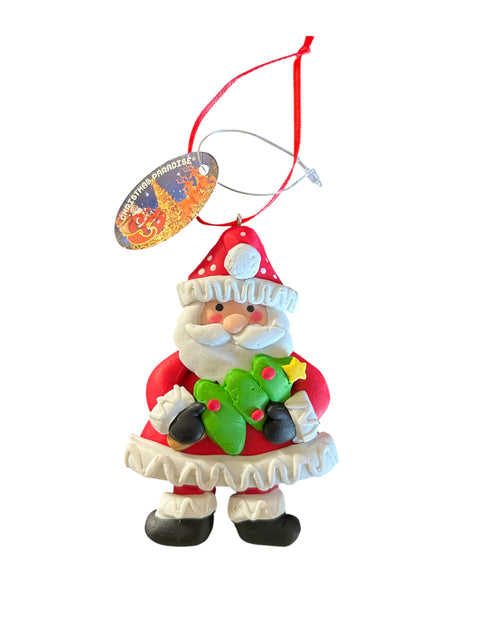 Kerstman 2D - kerstboom