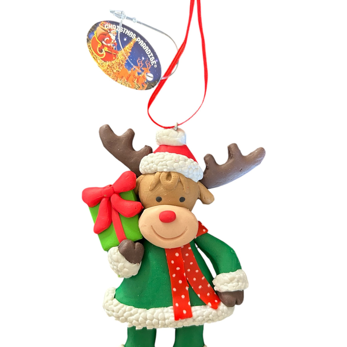 Rendier kerstmuts - cadeautje