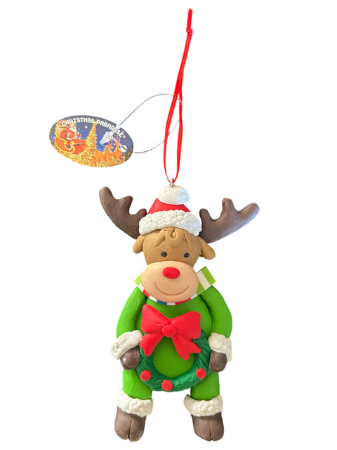 Rendier kerstmuts - kerstkrans