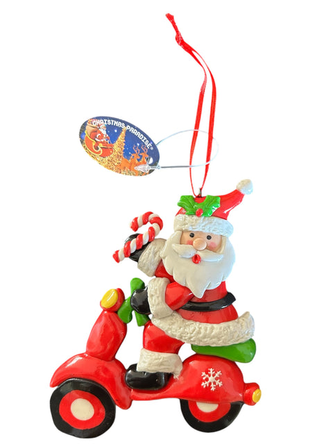 Kerstman - scooter