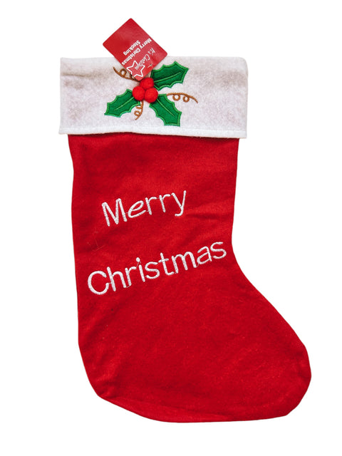 Kerstsok/stocking Merry Christmas