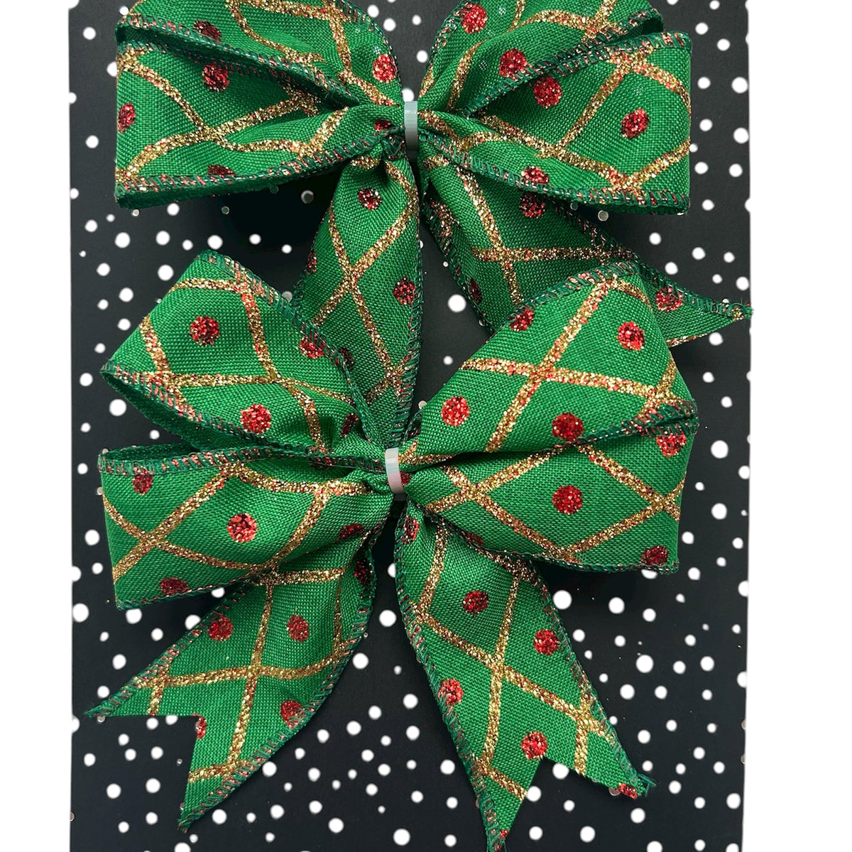 Kerststrikken - Harlequin cherry