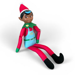 Elf on the Shelf Mates - Chef zwart haar