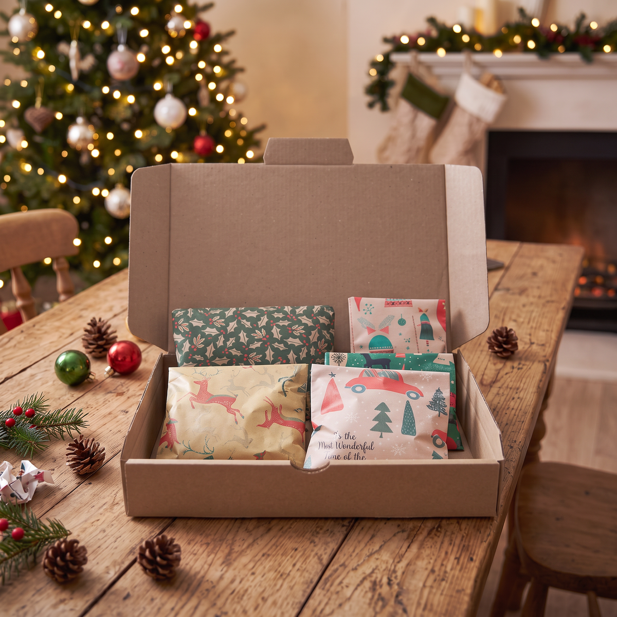 Verrassingsbox Kerstman - Christmas Paradise - voordeelbox - verrassingspakket - surprisebox - voordeelpakket - kersthangers
