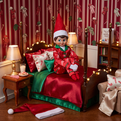 elf on the shelf kleding - elf on the shelf - elf pyjama - elf on the shelf idee - scout elf