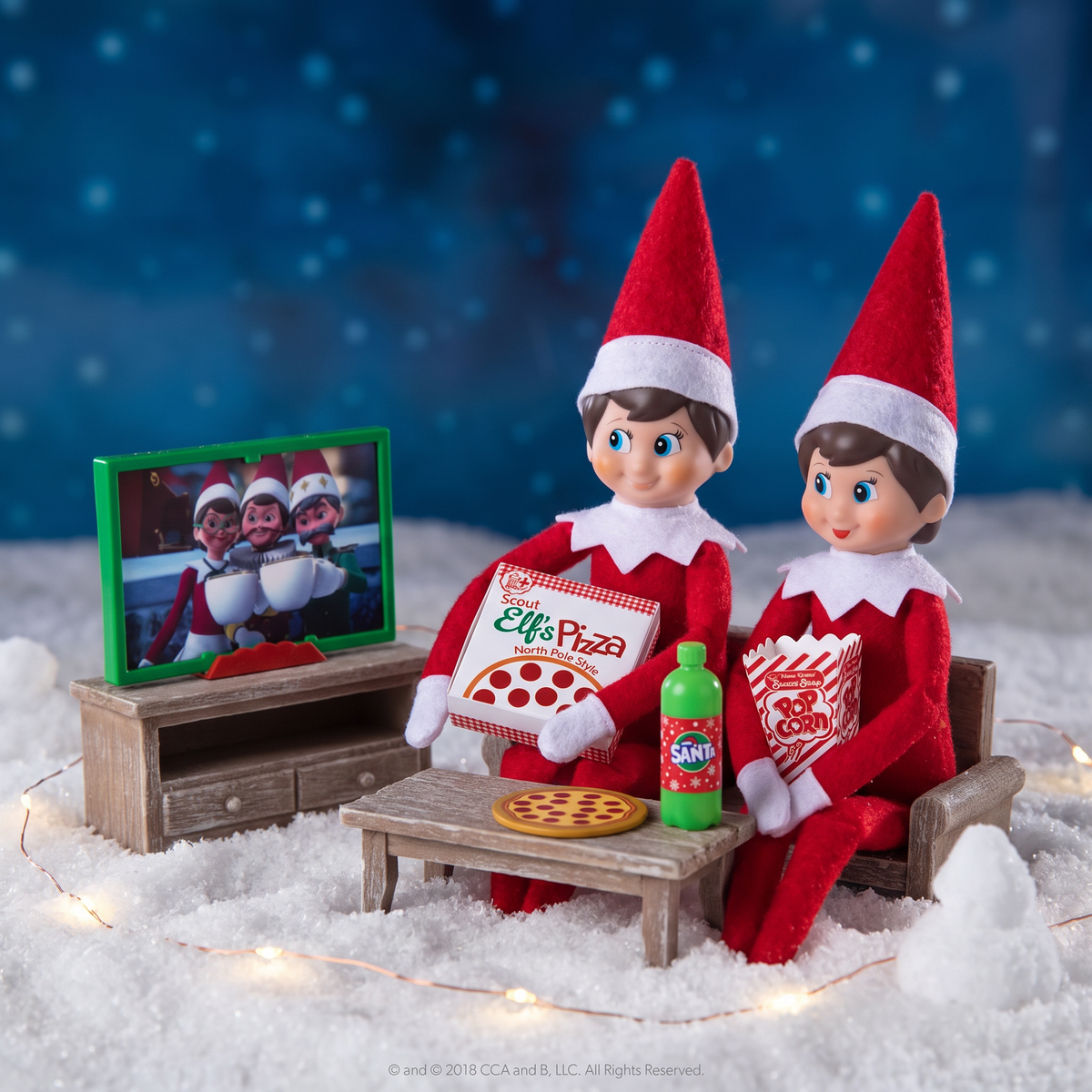 Elf on the shelf - scout elf - accesoires elf on the shelf - filmavond - scout elf - elf on the shelf idee