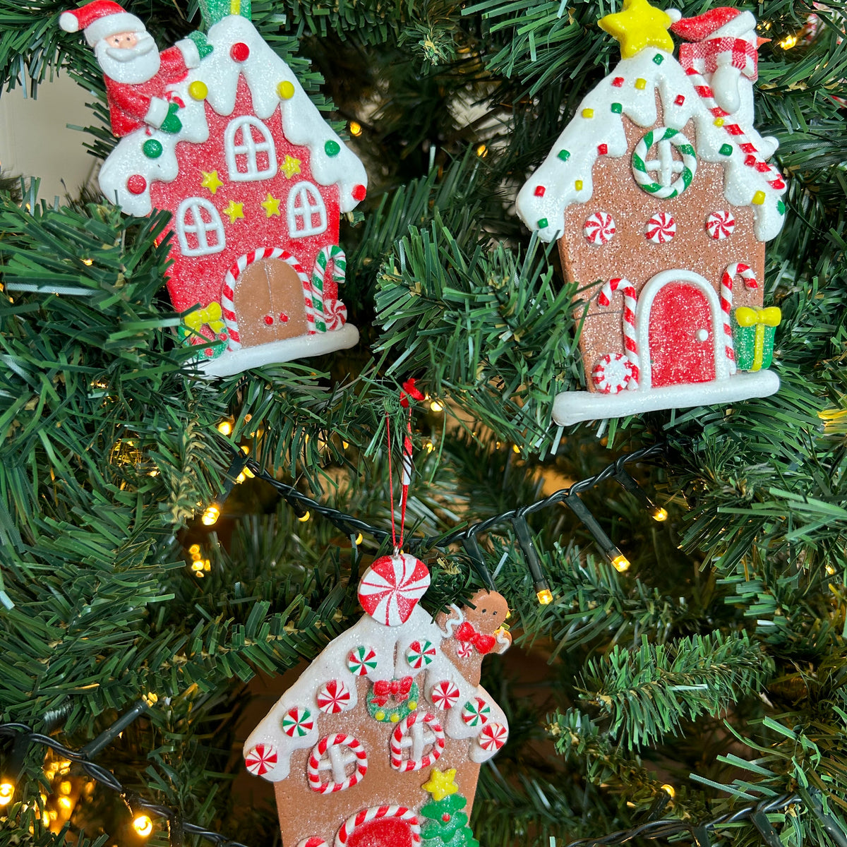 Kersthanger Kurt S. Adler - Huisje Gingerbread
