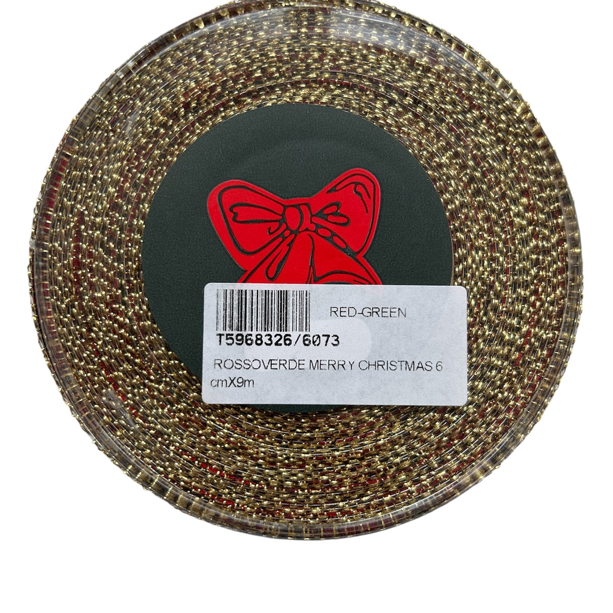 Roll of ribbon - Rossoverde Merry Christmas