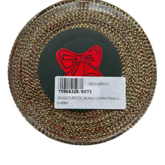 Roll of ribbon - Rossoverde Merry Christmas