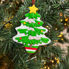 Kersthanger Christmas Paradise - Kerstboom groen lampjes
