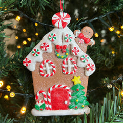 Kersthanger Kurt S. Adler - Huisje Gingerbread