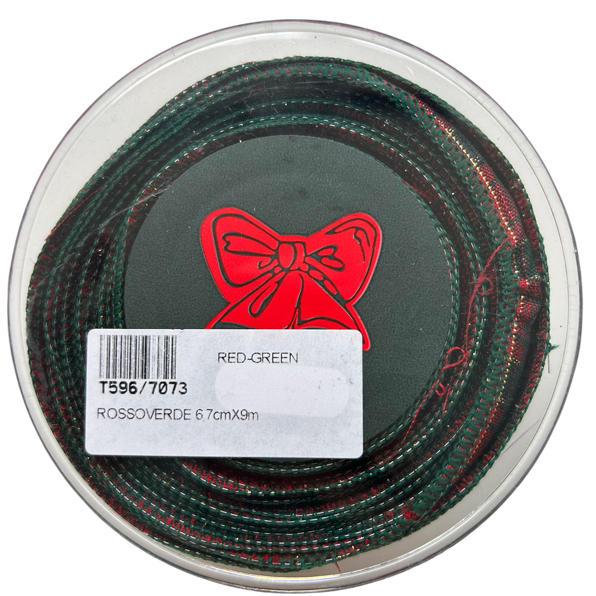 Roll of ribbon - Rossoverde wide