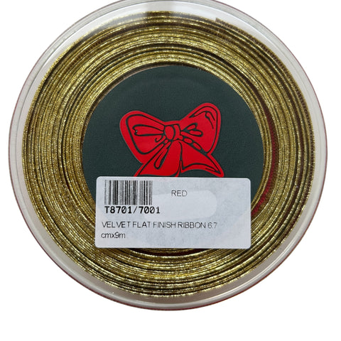 Rol lint - Velvet flat finish ribbon