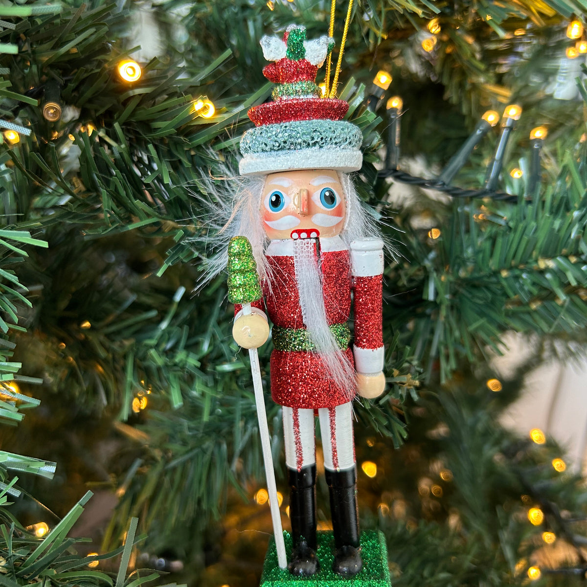 Kurt S. Adler kersthanger - Notenkraker Hollywood kerstboomstaf