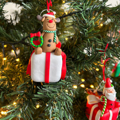 Kersthanger Christmas Paradise - Cadeau rendier